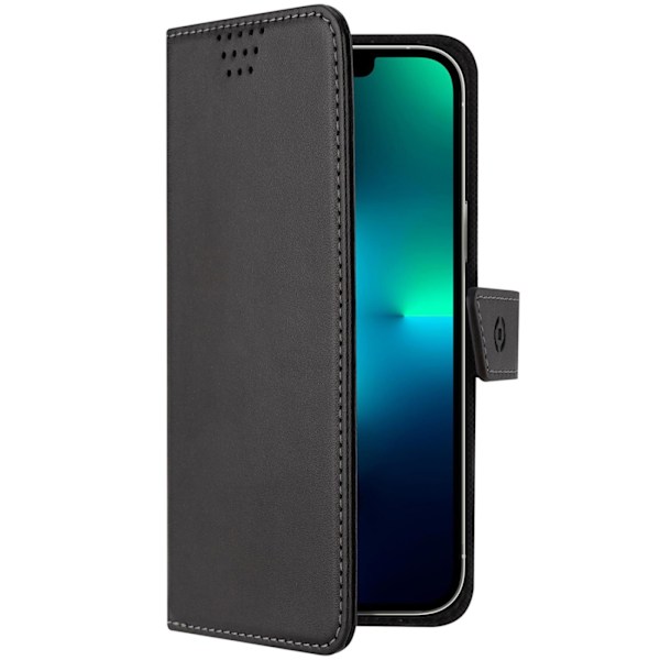 Celly MagSafe Wallet Case iPhone 14 Svart