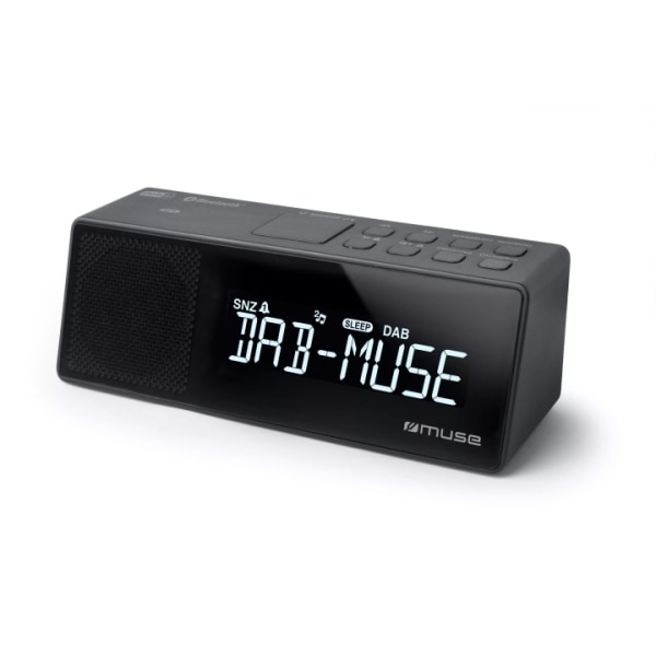 MUSE M-172 DBT Clockradio DAB+ FM BT Dobbelt alarm NFC
