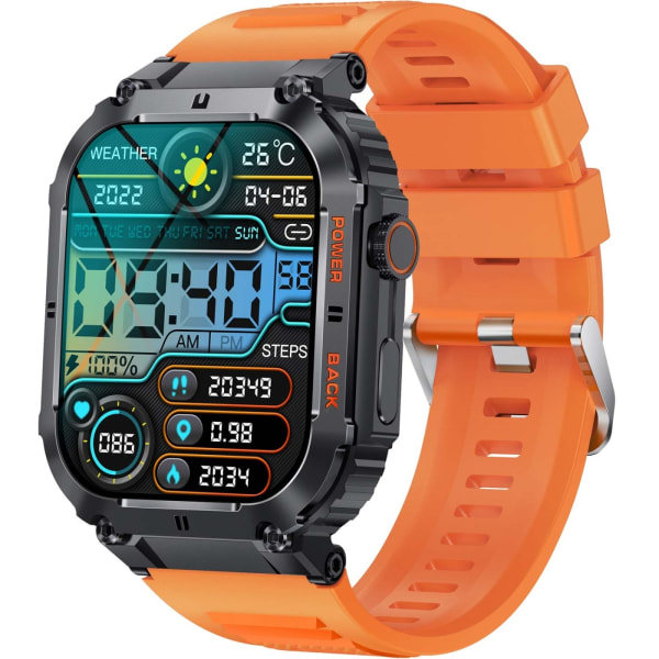 Denver SWC-191O Bluetooth SmartWatch with heartrate, blood press