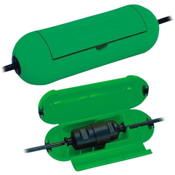 Brennenstuhl Safe-Box, beskyttelsesboks til kabelsamlinger, grøn