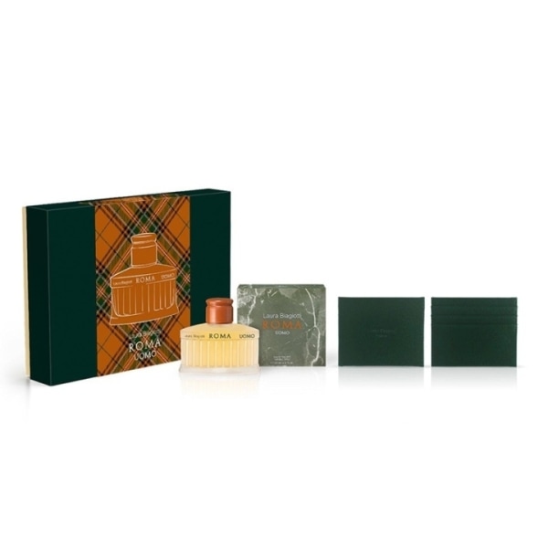 Laura Biagiotti Giftset Laura Biagiotti Roma Uomo Edt 125ml + Ca