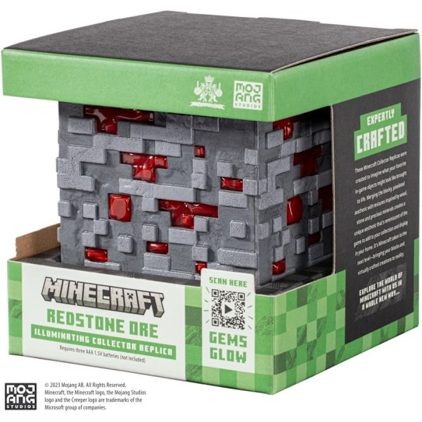 Noble Collection - Minecraft Illuminating Redstone Light
