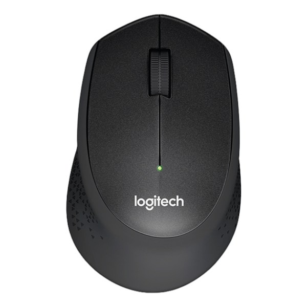 Logitech M330 Silent Wireless Mouse - Black