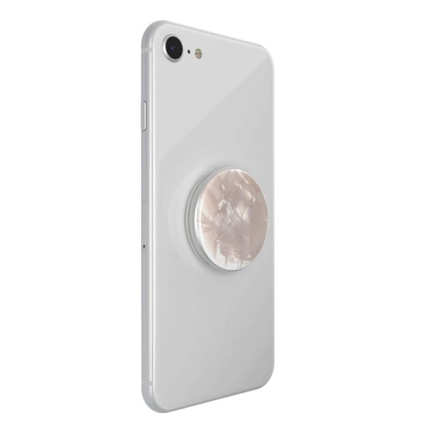 PopSockets Acetate Pearl White Irrotettava Pito ja Teline LUXE