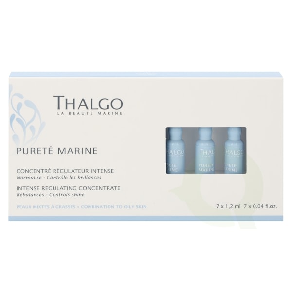 Thalgo Intense Regulating Concentrate Set 8.4 ml 7x1,2ml - Combination To Oily Skin