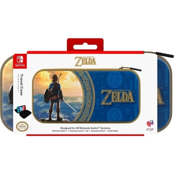 PDP Gaming Travel Case – Hyrule Blue -suojakotelo, Switch