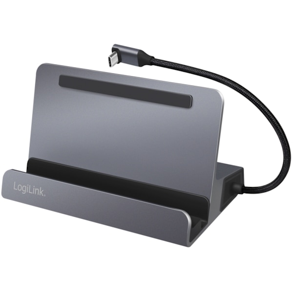LogiLink USB-C-dockingstation 6-i-1 iPad/Steam Deck m.m