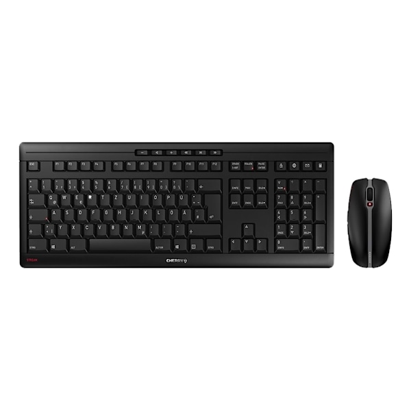 Cherry Stream Desktop, keyboard and mouse combo kit, black