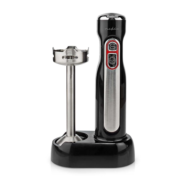 Nedis Hand Blender | 100 W | Hastighedsindstillinger: 1-hastighedsindstilling | Sort / Sølv
