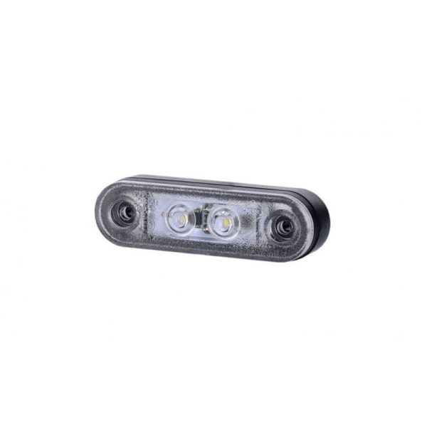 Sivumerkkivalo/Asentovalo - Valkoinen LED 12/24V