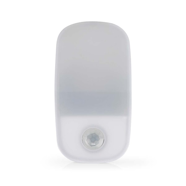 Nedis Plug-In LED natlys | Bevægelse Sensor | Dag/nat sensor | 0.55 W | 11 lm | Varm Hvid