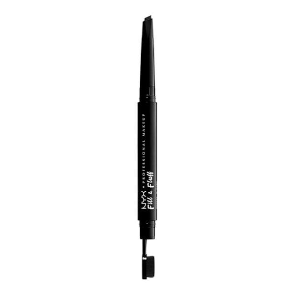 NYX PROF. MAKEUP Fill & Fluff Eyebrow Pomade Pencil - Black