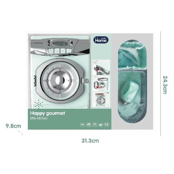 Home Elektrisk tvättmaskin med tillbehör 17,5x13,7cm