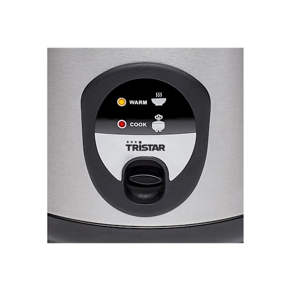 Tristar RK-6127 riskoger 1,5 l 500 W Sort, Rustfrit stål