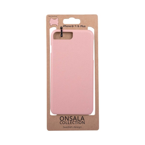 Onsala Mobilskal Skinn Rose - iPhone 6 / 7 / 8 Plus Rosa
