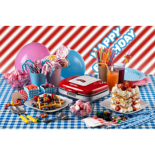 Ariete Party Time waffle maker Red
