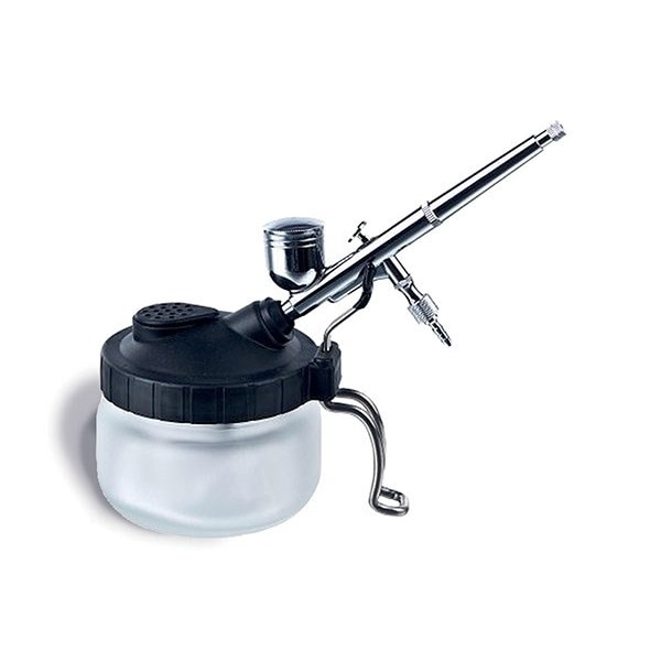 PANZAG Cleaning pot - 2 in 1 airbrush cleaner & holder