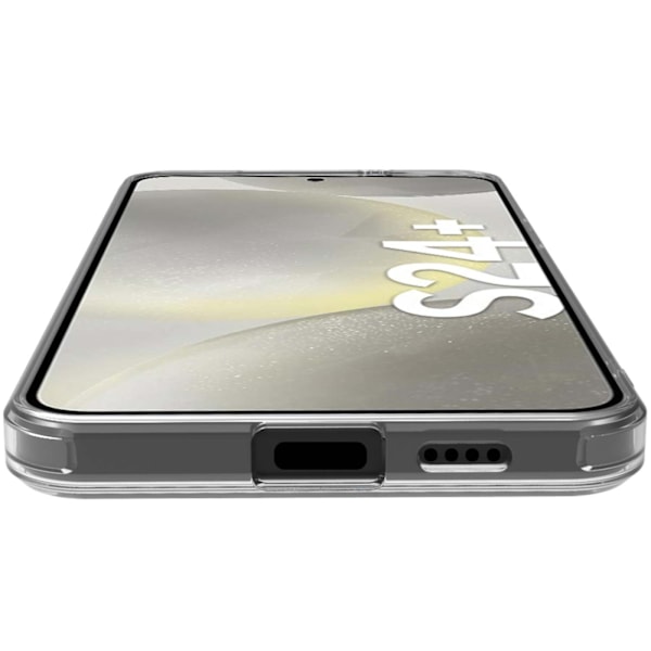 Celly Gelskinmag Magneettinen TPU-kuori Galaxy S24+ 5G Läpinäkyvä Transparent
