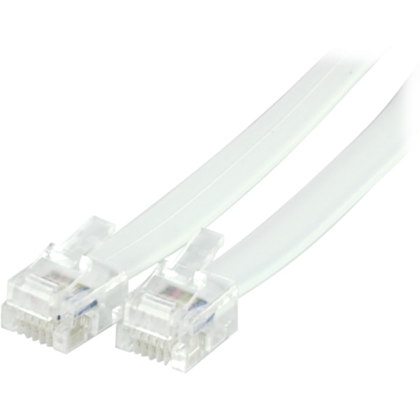 Deltaco Modular cable RJ12/6C 2m