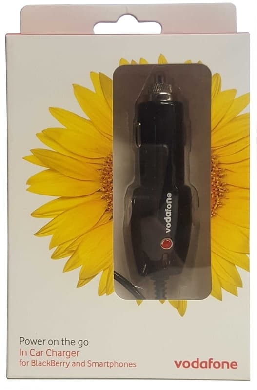 Autolaturi 1A Micro-USB ja Mini-USB, musta Svart