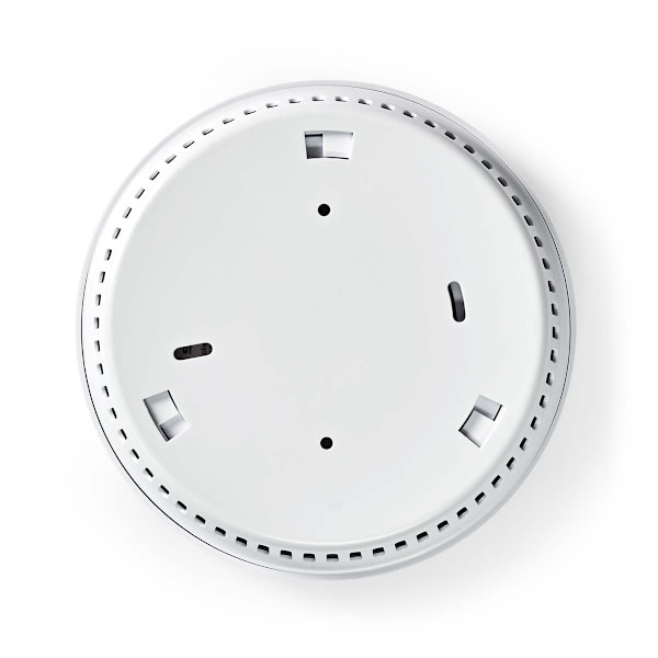 Nedis Rök & kolmonoxid Alarm | Batteridriven | Batterilängd upp till: 10 år | EN 14604 | Med testknapp | 85 dB | ABS | Vit