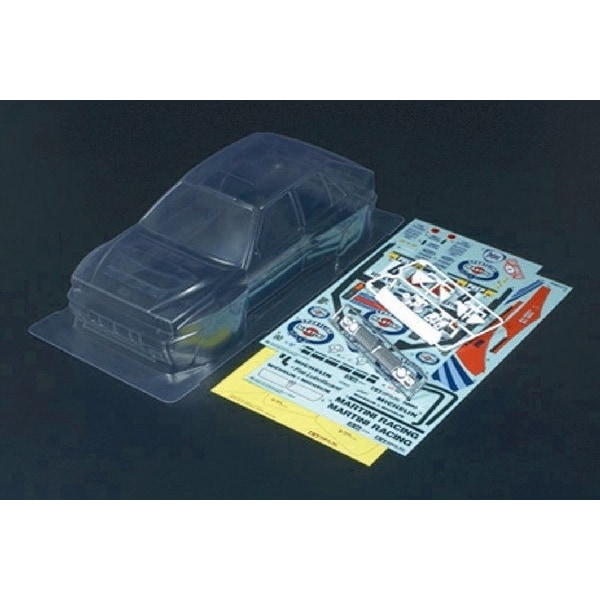 TAMIYA 1/10 Scale R/C Lancia Delta Body Parts Set