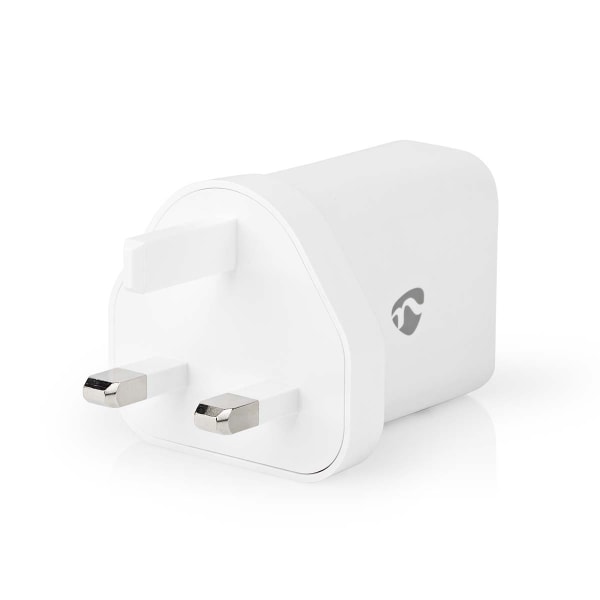 Nedis Seinälaturi | 20 W | Pikalataus-toiminto | 1.67 A / 2.22 A / 3.0 A | Lähtöliitäntöjen määrä: 1 | USB-C™ | Automaattinen Jännitteen Valinta | Val