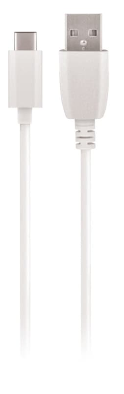 Maxlife USB-C-latauskaapeli (1A), 1 m, valkoinen