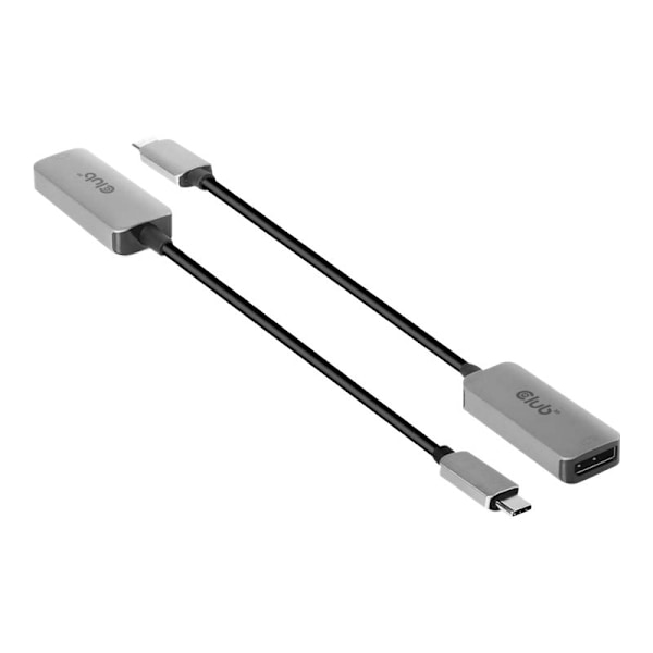 CLUB3D CAC-1567 USB-grafikadapter 7680 x 4320 pixlar Svart, Silver