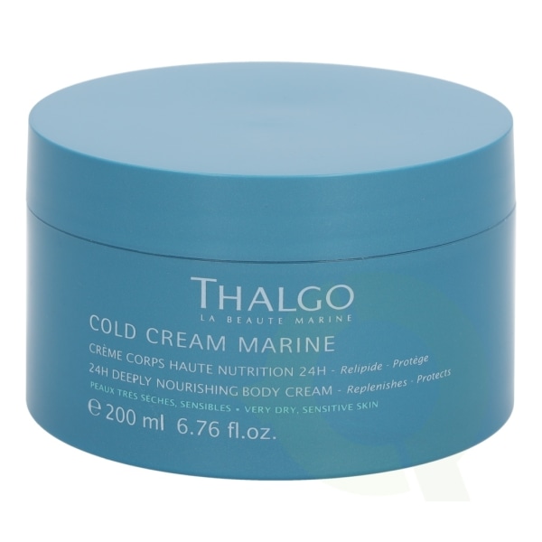 Thalgo Cold Cream Marine Deeply Nourishing Body Cream 200 ml 24H - Dry Sensitive Skin