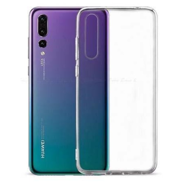 Läpinäkyvä TPU tapauksessa Huawei Mate 20 Lite Transparent