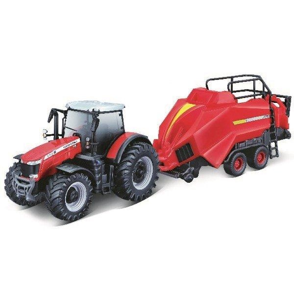 Massey Ferguson 8740S 10 cm with Baler Lifter