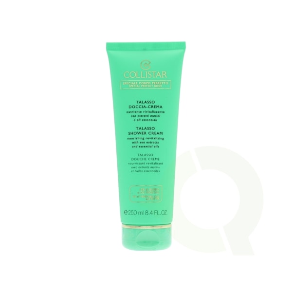 Collistar Talasso Shower Cream Nourishing Revital 250 ml With Sea Extracts And Essential Oils