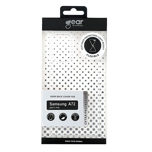 GEAR Mobilskal TPU Transparent - Samsung A72 Transparent