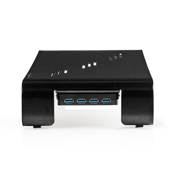 Nedis Skärmfäste | Ergonomi: Yes | Maximal bärförmåga: 18 kg | Universella | USB-hubb | Justerbar höjd: Nej