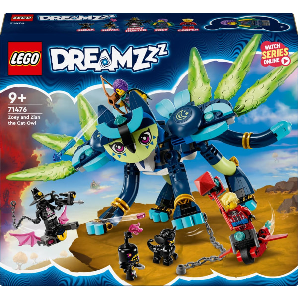 LEGO DREAMZzz 71476  - Zoey och kattugglan Zian