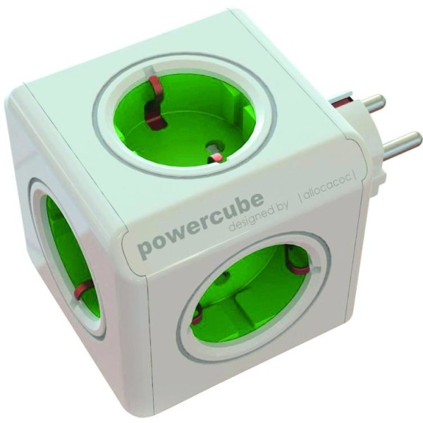 PowerCube Original 5 pistoketta Vihreä