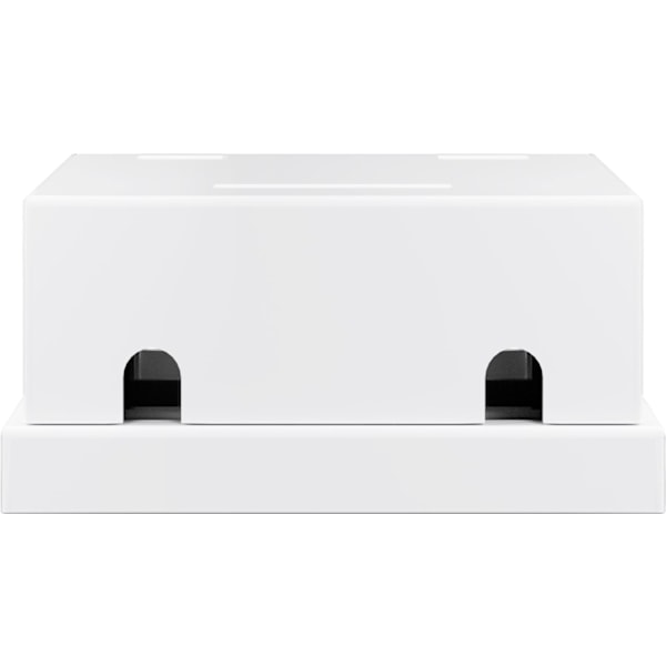 Goobay Keystone tom kåpa, 2-port med enkel snap-in-montering