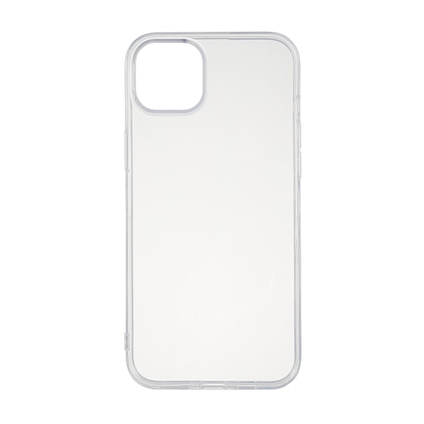Essentials iPhone 15 Plus TPU läpinäkyvä takakuori Transparent