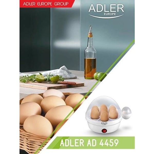 Adler AD 4459 Äggkokare för 7 ägg White