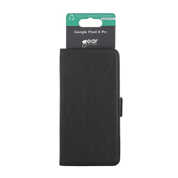 GEAR Classic 3 card Recycled Google Pixel 8 Pro Black Svart