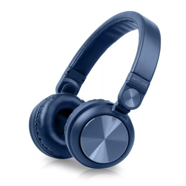MUSE M-276 BTB-hovedtelefoner On-ear BT Blue Blå
