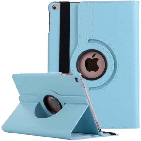 Läderfodral, kompatibel med iPad mini 6, blå Blå