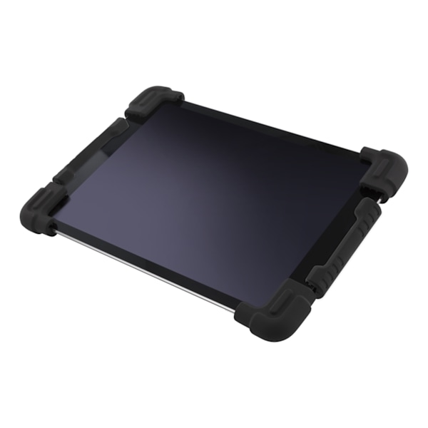 Deltaco Case in silicone for 7-8"" tablets, stand, black Svart