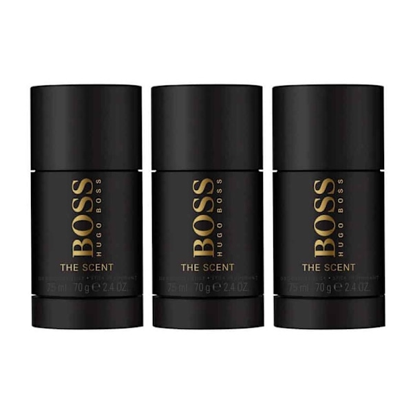 3-pack Hugo Boss The Scent Deostick 75ml