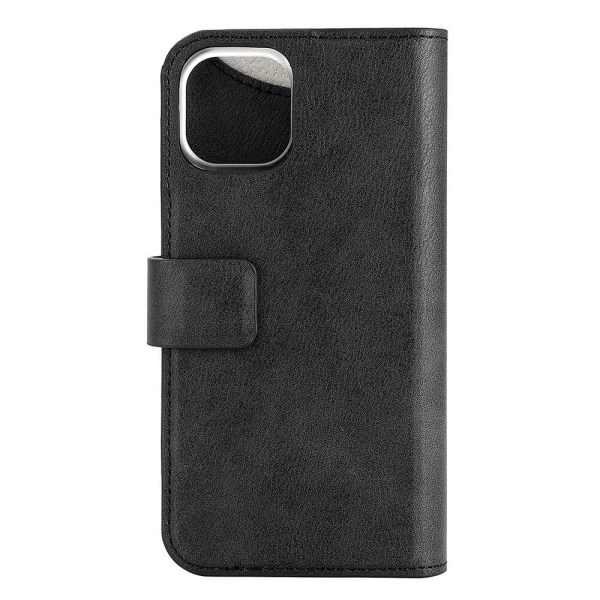 ONSALA Eco Wallet 2 card Recycled MagSerie iPhone 15 Plus Black Svart