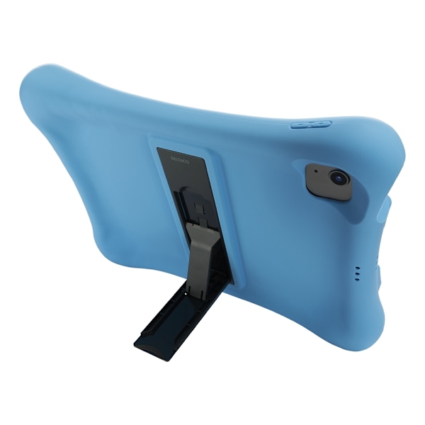 DELTACO Skal i silikon för iPad Air 10,9" 4th/5th gen / Pro 11" 2nd/3rd gen, stativ, blå Blå