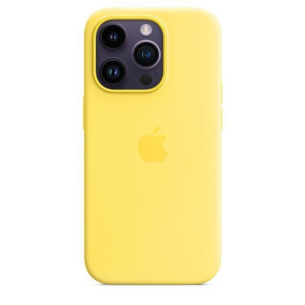 Apple Iphone 14 Pro Silicone Case With Magsafe - Canary Yellow Gul