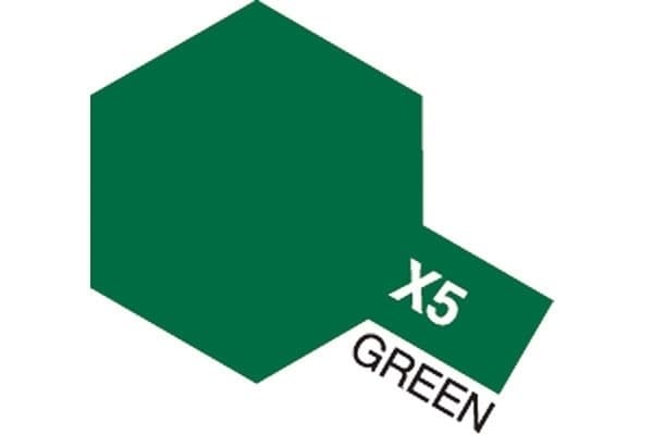 Acrylic Mini X-5 Green Grön