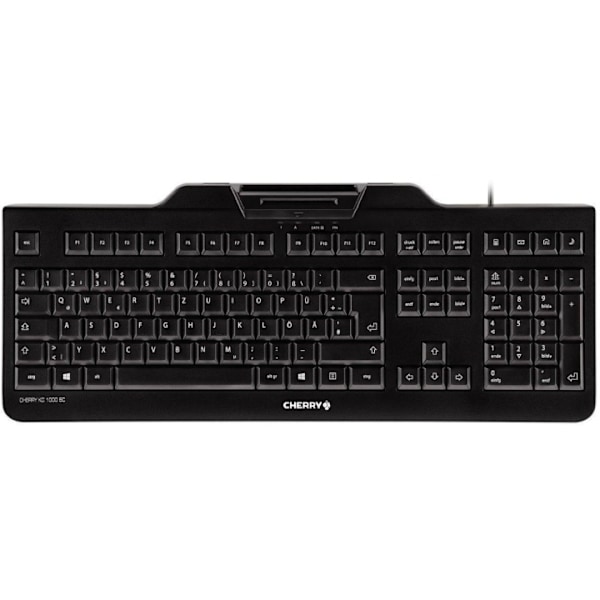 Cherry KC 1000 SC, tangentbord med kortläsare, nordisk layout, svart